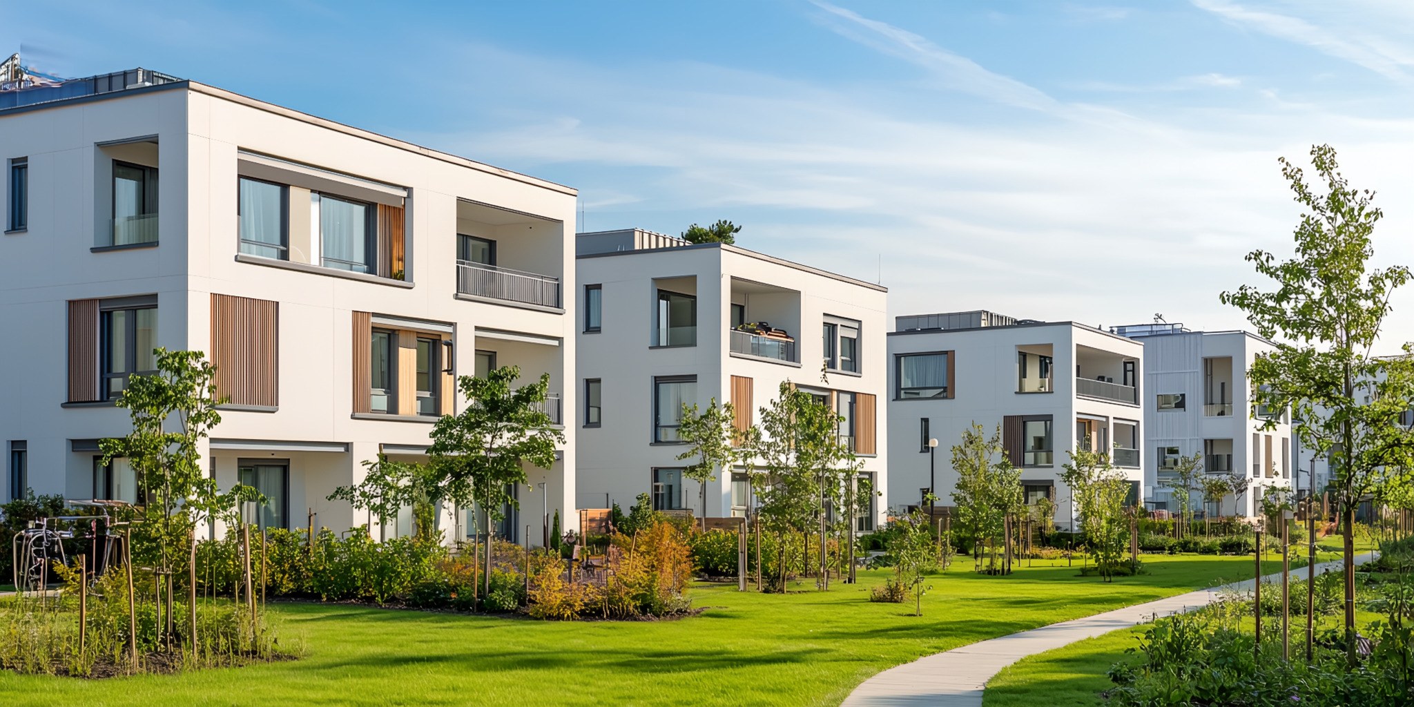 Moderne Wohnanlage